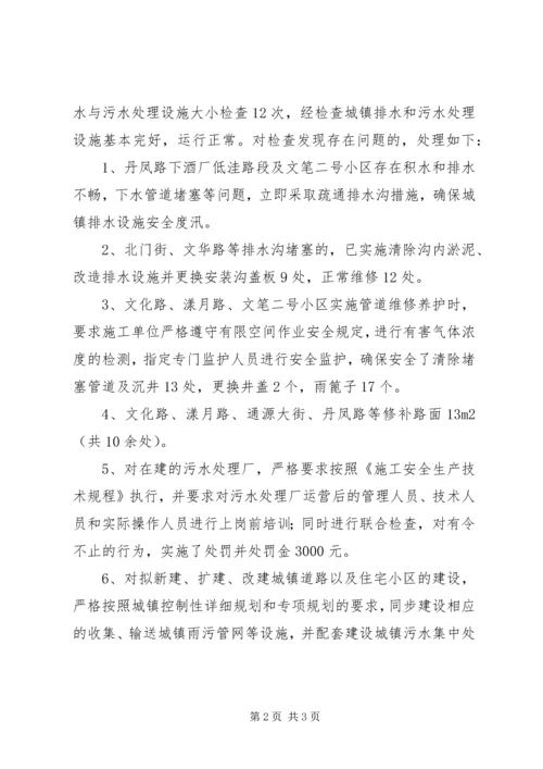 城镇排水与污水处理调研报告.docx