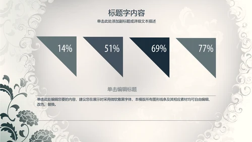 创意精美古香古色中国风ppt动态模板
