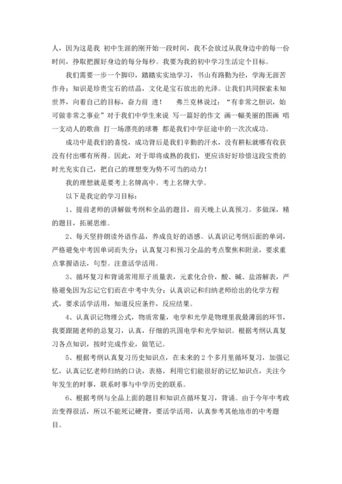 有关学生学习计划汇编七篇.docx