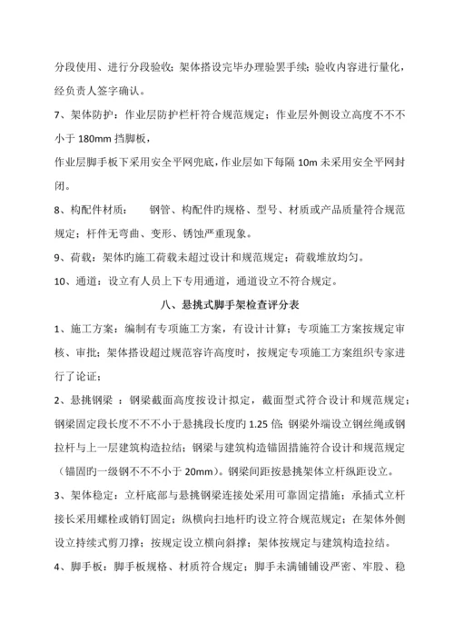 优质建筑综合施工安全检查内容.docx