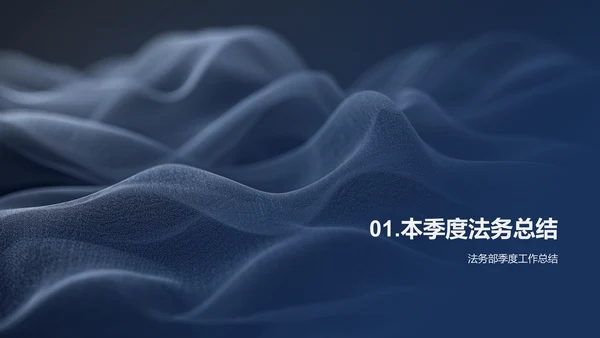法务部工作汇报PPT模板