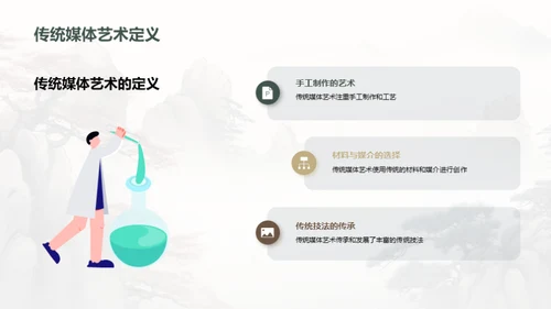 彩绘千年：传统媒体艺术