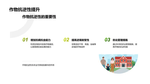 科技促农业可持续PPT模板