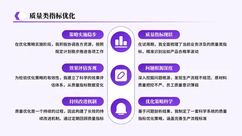 紫色系简约风关于试用期总结工作成果展望答辩PPT模板