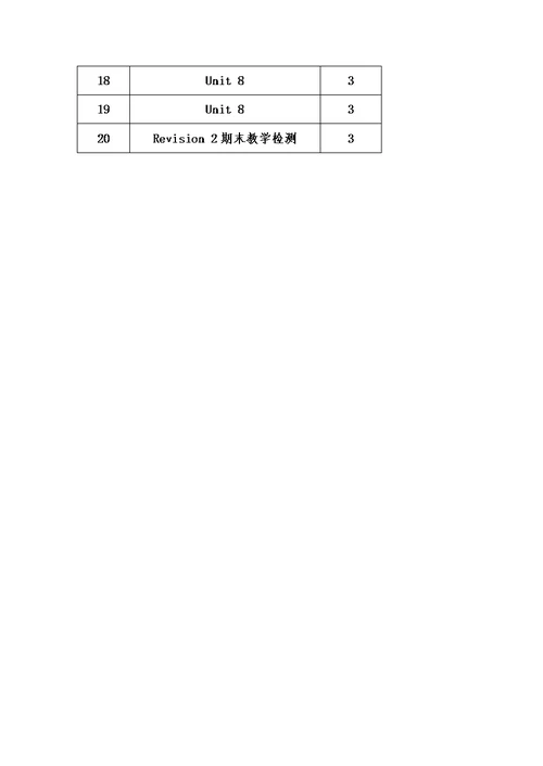 陕旅版五年级下册英语教学计划