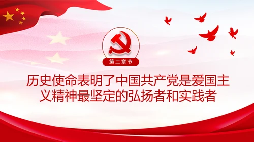 中国共产党是爱国主义精神最坚定的弘扬者和实践者