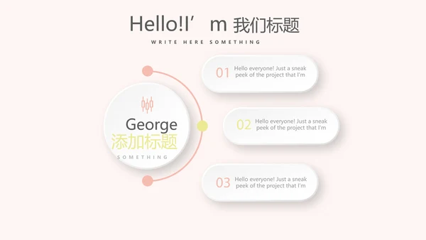 幸福一家人电子相册动态PPT