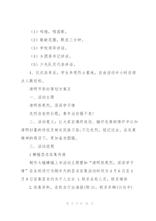 清明节祭扫策划方案2022.docx