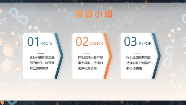 扎染风格工作汇报总结演讲动态PPT
