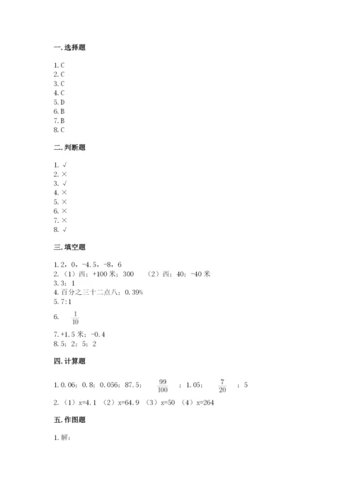 北师大版六年级下册数学 期末检测卷精华版.docx