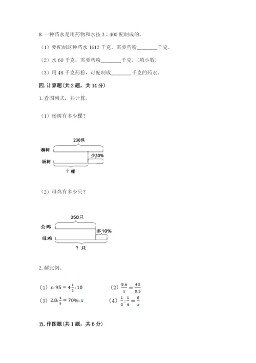 肥东县六年级下册数学期末测试卷附精品答案.docx