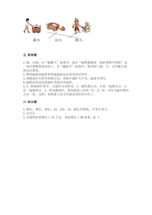 教科版小学科学二年级下册 期末测试卷【突破训练】.docx
