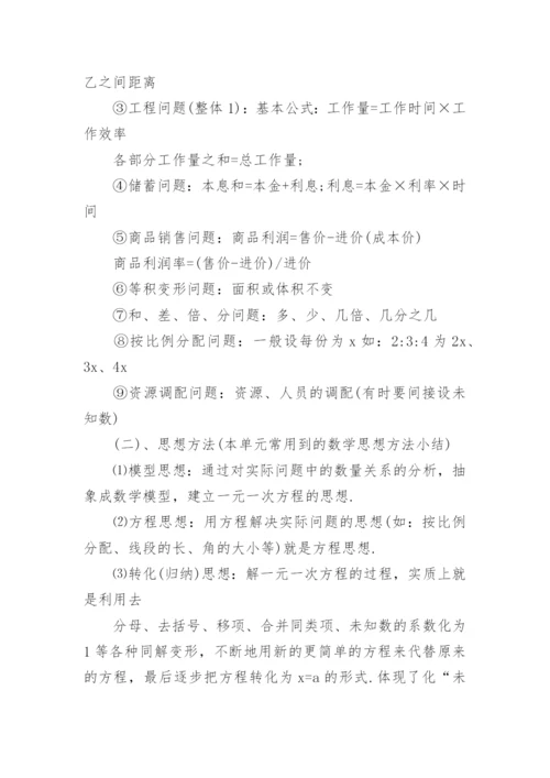 七年级人教版上册数学复习提纲_七年级人教版上册数学知识点.docx