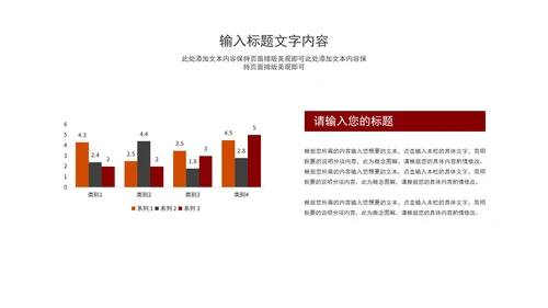 红色简约风年终述职报告PPT模板