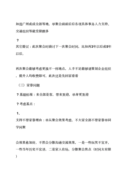 活动专项方案之苏州同学聚会专项方案.docx