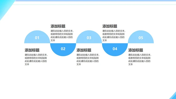 蓝色几何风竞聘述职报告PPT模板