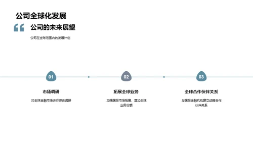 金融领军之路