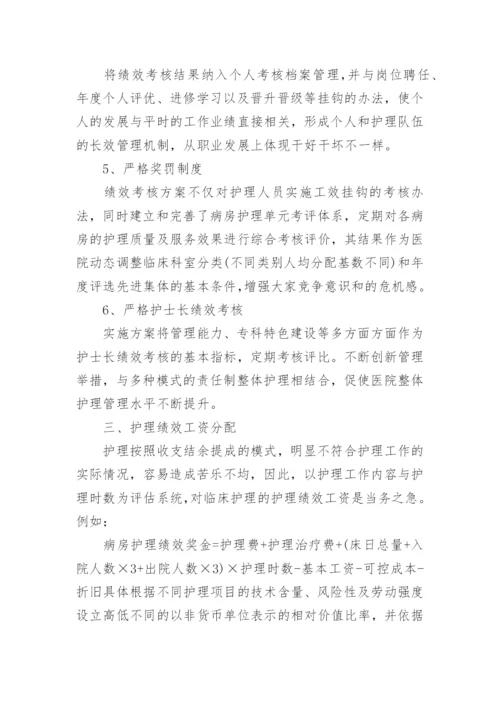 医院科室医生绩效考核方案.docx