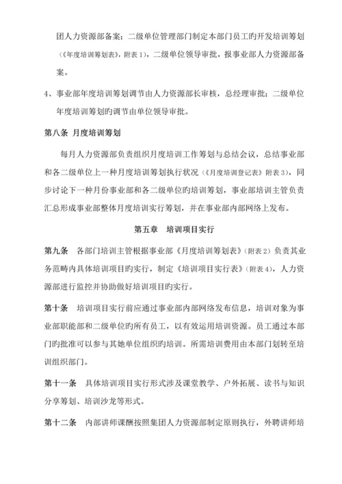 人力资源开发与培训新版制度.docx