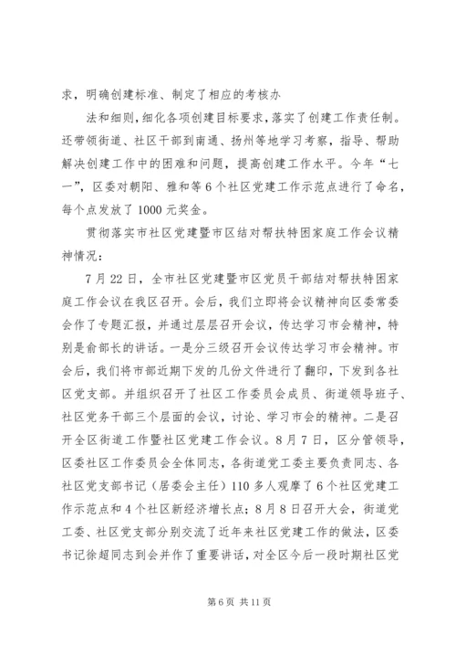 社区企业党建工作汇报.docx