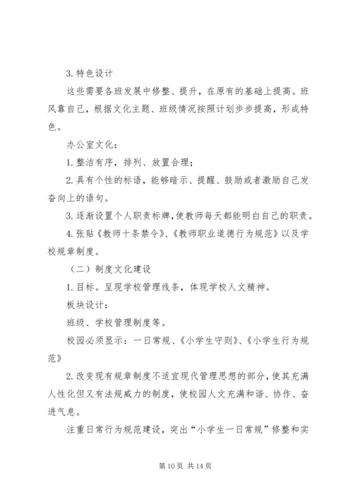 校园文化建设实施计划.docx