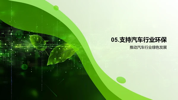 汽车行业环保发展