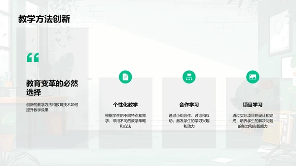 教师发展研讨讲座PPT模板