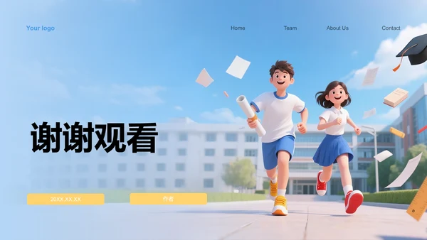 大学生个人成长PPT模板