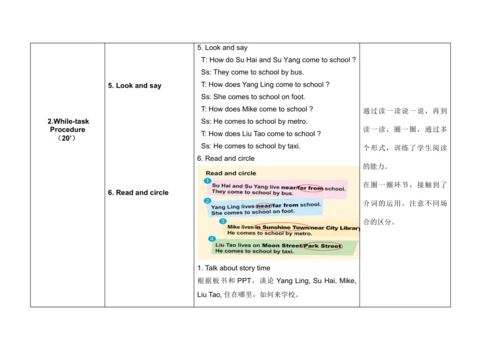 Unit 2 How do you come to school?单元整体教案设计（4个课时）