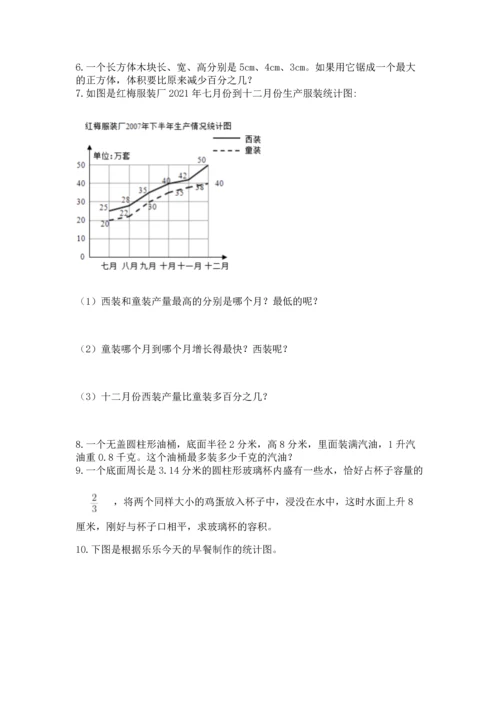 六年级小升初数学应用题50道及答案【名校卷】.docx