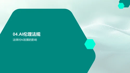 AI技术研究报告PPT模板