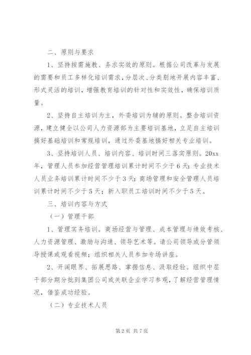 管理人员培训方案.docx