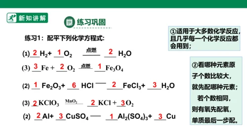 人教版 初中化学 九上 5.2如何正确书写化学方程式 课件(共28张PPT)