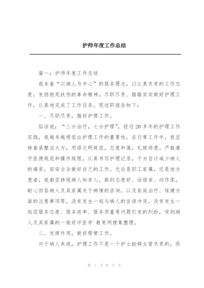 护师年度工作总结.docx