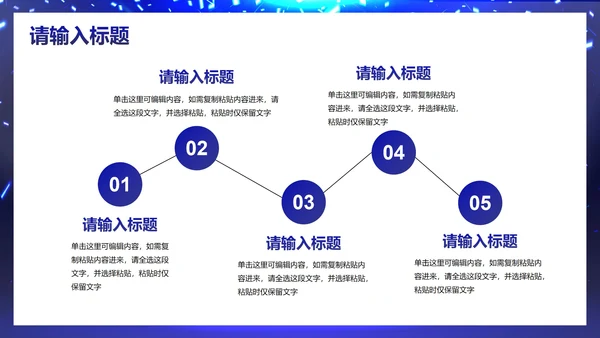 高级科技风企业高级汇报PPT模板
