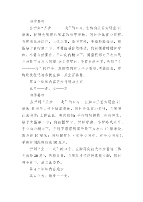 队列训练教案.docx