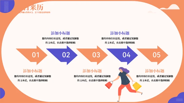 靛蓝橙315消费者权益日通用PPT模板
