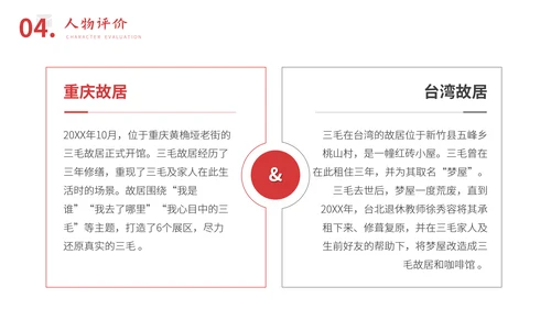 三毛知名作家生平介绍PPT模板