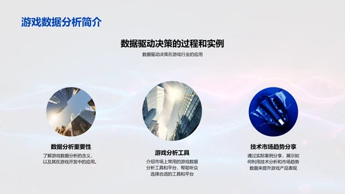 游戏数据分析讲座PPT模板