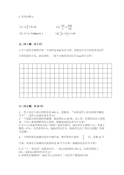 小学毕业班数学检测题及精品答案.docx