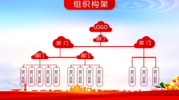 思想政治工作汇报动态PPT模板
