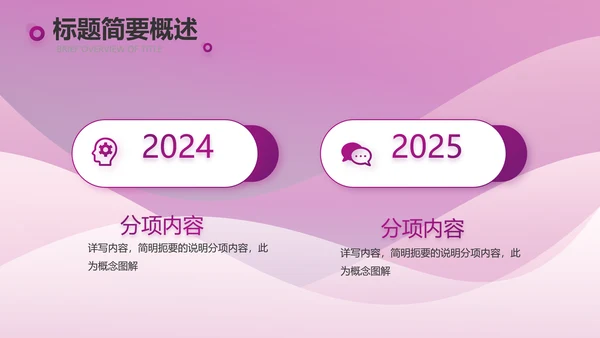 高端紫色工作汇报商务动态PPT