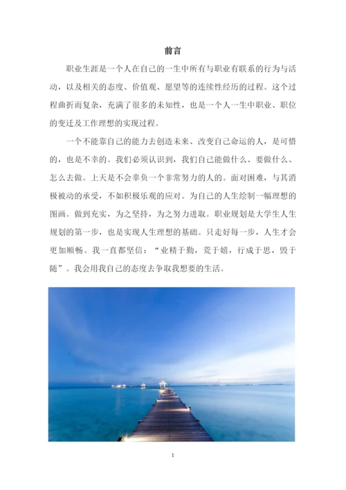 13页4000字市场营销专业职业生涯规划.docx
