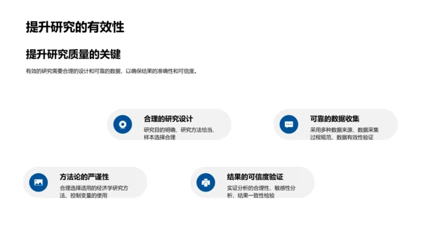 经济学研究解析PPT模板