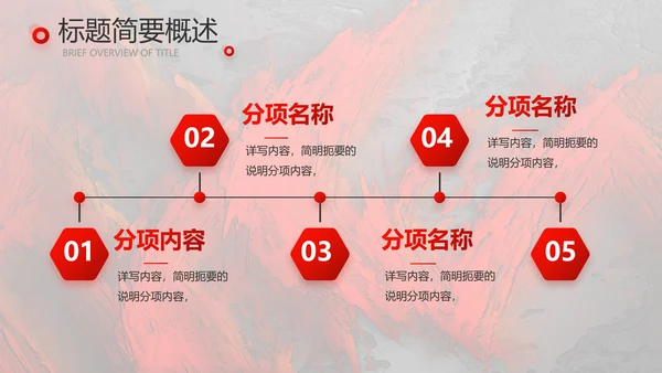 红色大气感动中国人物介绍动态PPT