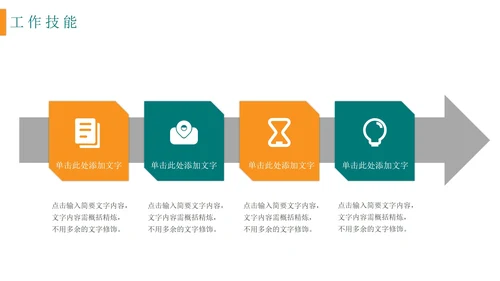 简约商务个人简历自我介绍PPT模板