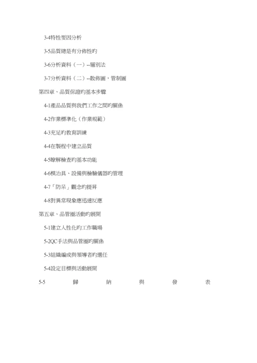 公司质量人员管理标准手册.docx