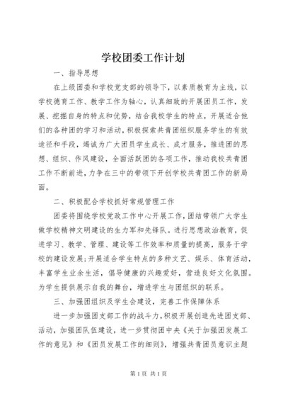 学校团委工作计划 (42).docx