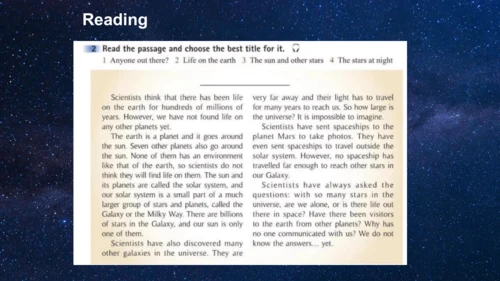 外研版八年级下册Module 3 Journey to space Unit 2  课件（共16张P