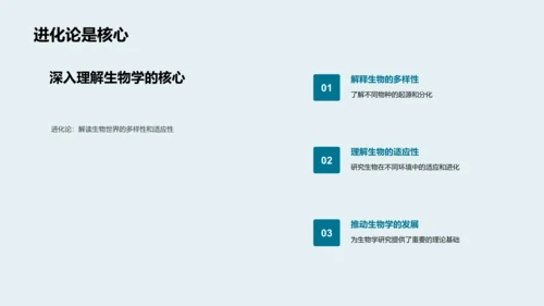 探索进化论教学
